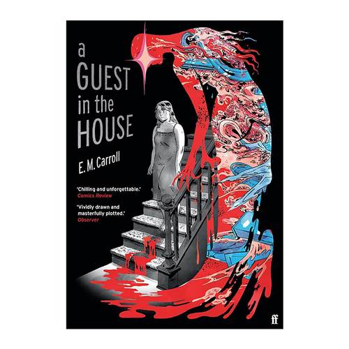 英文原版 A Guest in the House 屋里的客人 E.M. Carroll惊悚漫画 英文版 进口英语原版书籍