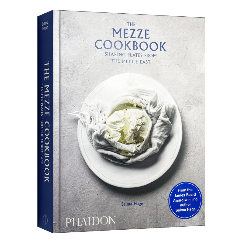 The Mezze Cookbook 中东美食食谱 精装进口原版英文书籍 书籍/杂志/报纸 生活类原版书 原图主图