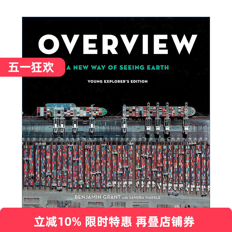 英文原版 Overview Young Explorer's Edition 俯瞰地球 观察世界的全新思维 青少年版 Benjamin Grant 精装摄影艺术图册 英文版