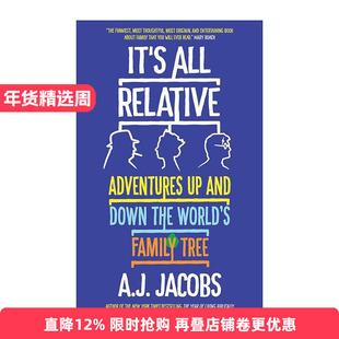 英文原版 It's All Relative 万物的奇妙亲缘 世界家谱的追踪与探索之旅 英文版 进口英语原版书籍