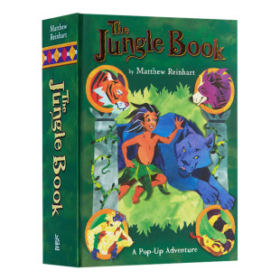Pop 立体书进口原版 Jungle 英文书籍 森林王子 Book Adventure The