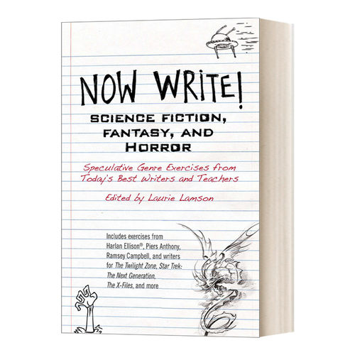 英文原版 Now Write Science Fiction Fantasy and Horror 现在就写 科幻 奇幻和恐怖小说写作指南 英文版 进口英语原版书籍