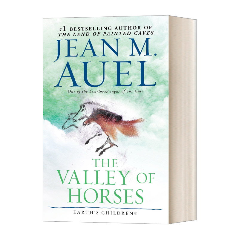 英文原版 The Valley of Horses 石器时代 爱拉传奇 洪荒孤女2 野马河谷 Earth's Children 2 英文版 进口英语原版书籍