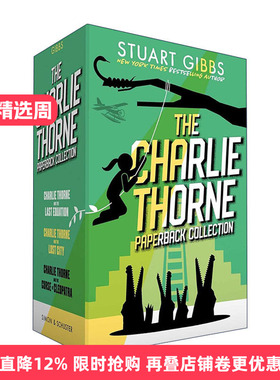 英文原版 The Charlie Thorne Paperback Collection Boxed Set 查理索恩与失落之城 1-3册盒装 英文版 进口英语原版书籍