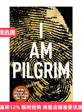 英文原版 I Am Pilgrim 朝圣者 泰瑞·海耶斯 进口原版英文书籍