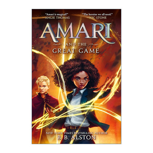 英文原版 Amari And The Great Game 阿玛瑞和伟大游戏 阿玛瑞和黑夜兄弟续篇 英文版 进口英语原版书籍