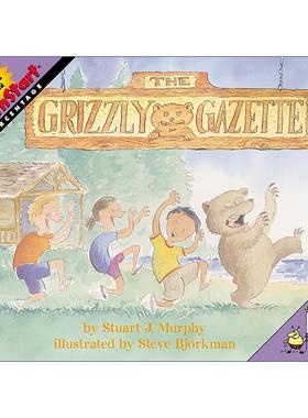 英文原版 Mathstart Level 3 The Grizzly Gazette 数学启蒙绘本3级 英文版 进口英语原版书籍