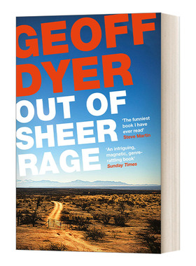 英文原版 Out of Sheer Rage 一怒之下 与D.H.劳伦斯搏斗 杰夫·戴尔 关于D.H.劳伦斯的非学术著作 英文版 进口英语原版书籍
