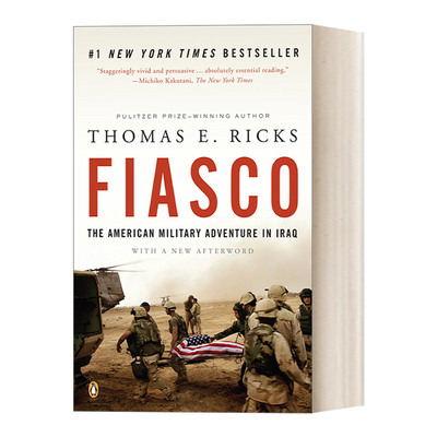 Fiasco 惨败：美国在伊拉克的军事冒险 历史 普利策奖 Thomas E. Ricks进口原版英文书籍