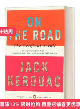 On the Road: The Original Scroll 在路上 企鹅经典豪华毛边版进口英文原版书籍