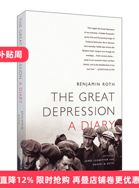 英文原版 The Great Depression: A Diary  美国大萧条时期 日记 英文版 进口原版英文书籍