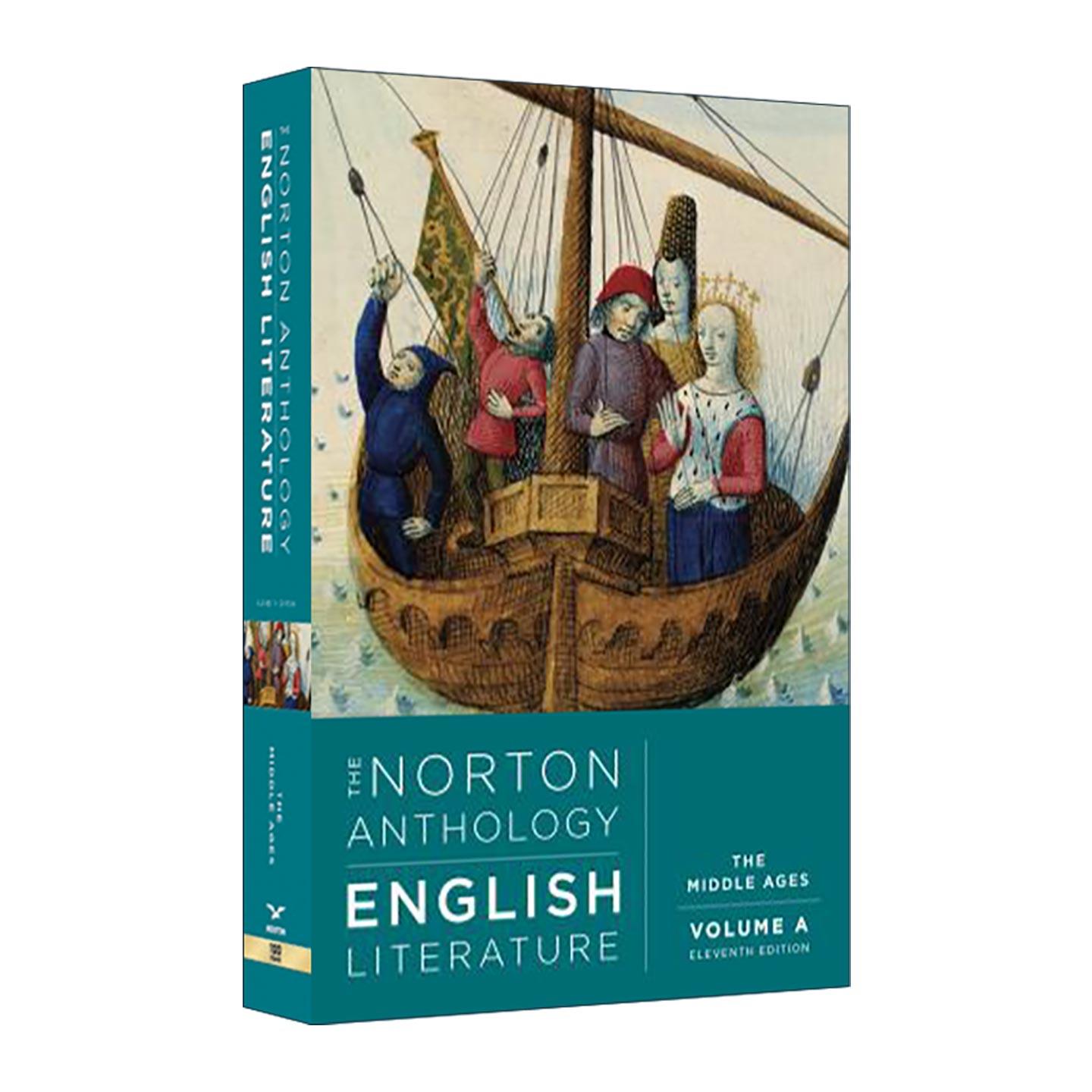 英文原版 The Norton Anthology of English Literature Vol.A 诺顿英国文学精选集 第11版 卷A 中世纪 英文版 进口英语原版书籍