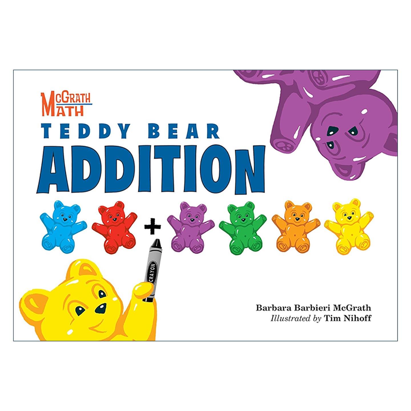 英文原版 Teddy Bear Addition McGrath Math 泰迪熊加法 儿童数学启蒙认知绘本 Barbara Barbieri McGrath 进口英语原版书籍