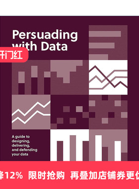 英文原版 Persuading with Data The MIT Press 用数据说服 设计 交付与维护数据指南 可视化 演讲 Miro Kazakoff进口英语原版书籍