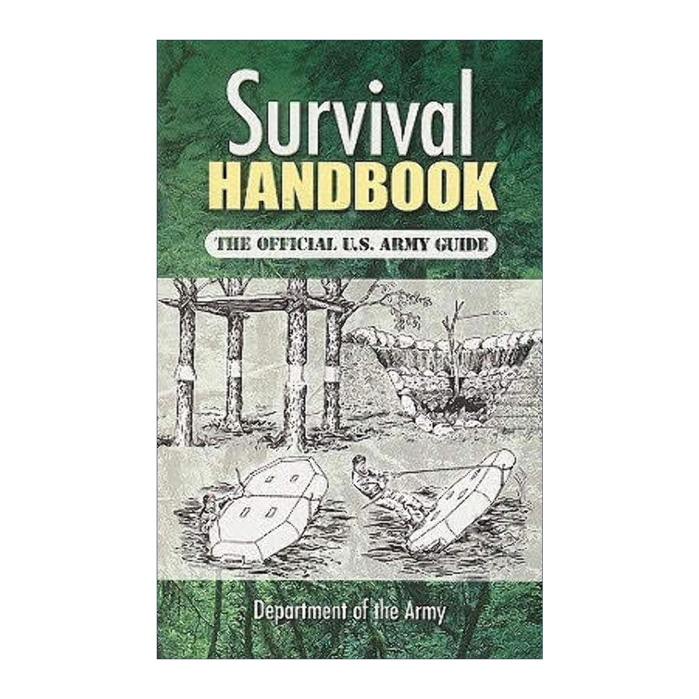 英文原版 Survival Handbook 生存手册 美国军队官方指南 未删节版 露营 户外爱好者 英文版 进口英语原版书籍