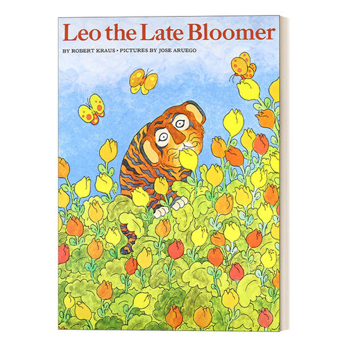 英文原版 Leo the Late Bloomer 阿虎开窍了名家Jose Aruego作品 幼儿英语知识认识童书 廖彩杏书单 送音频 英文版 进口英语书籍