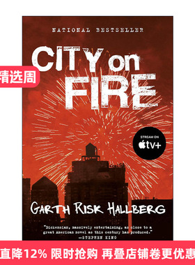 英文原版 City on Fire 燃烧之城 纽约时报年度瞩目好书 Garth Risk Hallberg 英文版 进口英语原版书籍