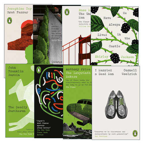 英文原版 Penguin Modern Classics – Crime & Espionage 企鹅犯罪经典系列8册 我们一直住在城堡里 英文版 进口英语原版书籍