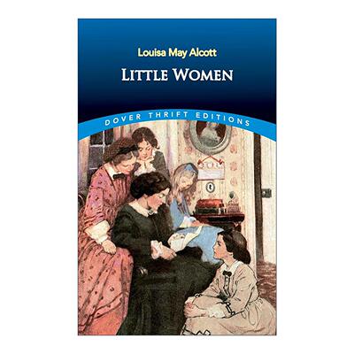 英文原版 Little Women 小妇人 路易莎·梅·奥尔科特 Dover Thrift Editions 英文版 进口英语原版书籍