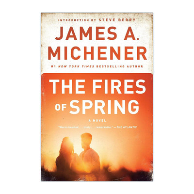 英文原版 The Fires of Spring 春之火 普利策奖得主 流浪者史诗作者詹姆斯·米切纳 英文版 进口英语原版书籍