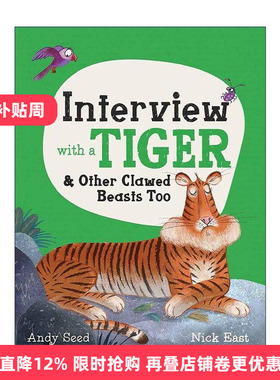 英文原版 Interview with a Tiger and Other Clawed Beasts Too 动物采访 老虎与其它带爪野兽 精装 英文版 进口英语原版书籍