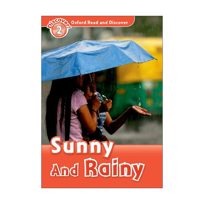 英文原版 Oxford Read and Discover 2 Sunny and Rainy 牛津阅读与探索发现2级别 晴天和与雨天 英文版 进口英语原版书籍