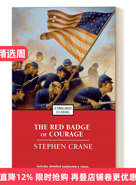 The Red Badge of Courage  红色勇气徽章 Enriched Classics系列进口原版英文书籍