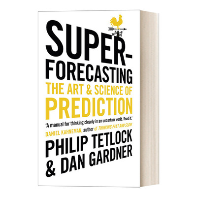 Superforecasting 超预测 预见未来的艺术和科学进口原版英文书籍