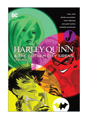 英文原版 Harley Quinn & The Gotham City Sirens Omnibus 2022 Edition哈莉·奎茵与哥谭魅影 精选集DC漫画 Paul Dini保罗·迪尼