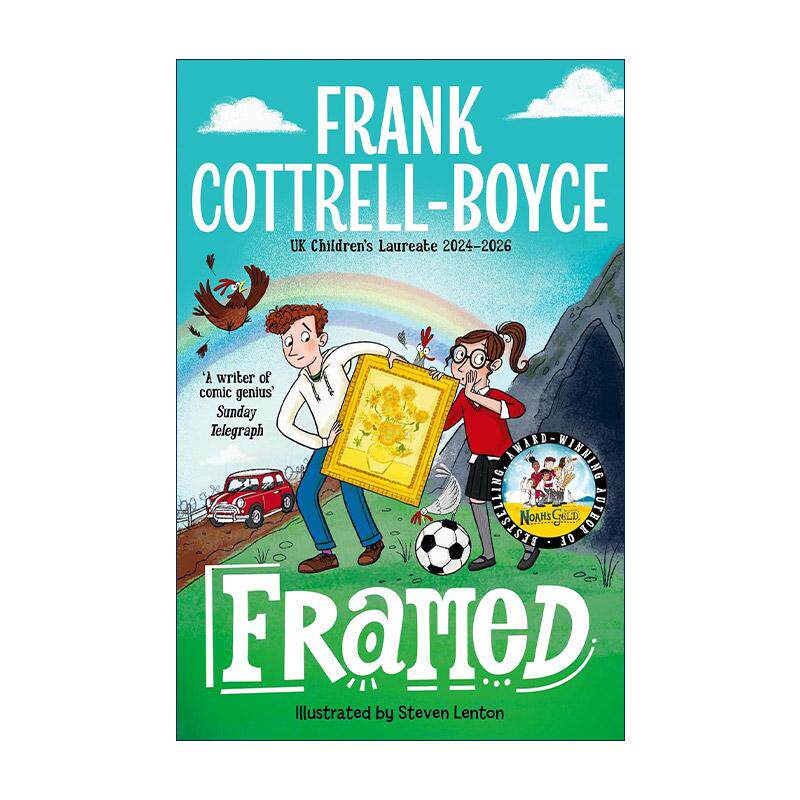 英文原版 Framed 致命框架 儿童幽默故事 Frank Cottrell-Boyce 英文版 进口英语原版书籍