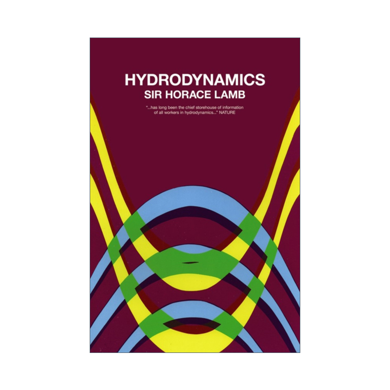 英文原版 Hydrodynamics Dover Books on Physics 水动力学 Sir Horace Lamb 英文版 进口英语原版书籍