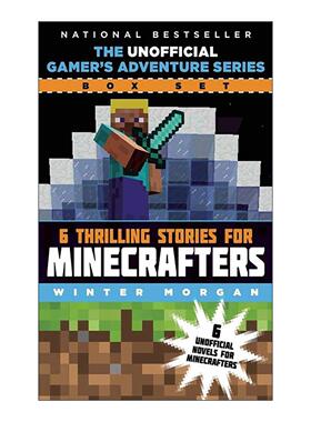 英文原版 The Unofficial Gamer's Adventure Series Box Set 我的世界 玩家冒险小说6册盒装 英文版 进口英语原版书籍