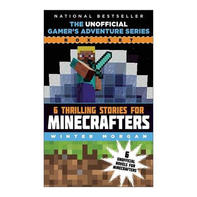 英文原版 The Unofficial Gamer's Adventure Series Box Set 我的世界 玩家冒险小说6册盒装 英文版 进口英语原版书籍