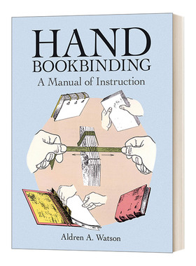 英文原版 Hand Bookbinding A Manual of Instruction 书籍手工装订使用手册 修订版 英文版 进口英语原版书籍