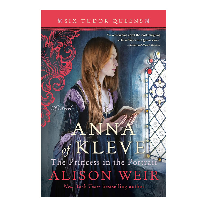 英文原版 Anna of Kleve  the Princess in the Portrait 都铎王朝六王后系列4 克莱夫·安娜 肖像中的公主 进口英语原版书籍