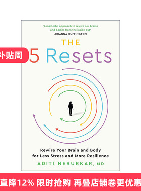 英文原版 The Five Resets 五次重置 重新连接大脑和身体 使压力为我们服务 阿迪提?内鲁卡 英文版 进口英语原版书籍