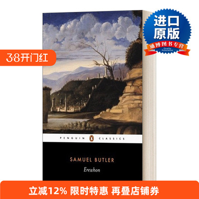 Erewhon 乌有之乡 塞缪尔·巴特勒 企鹅黑经典 Penguin Classics进口原版英文书籍