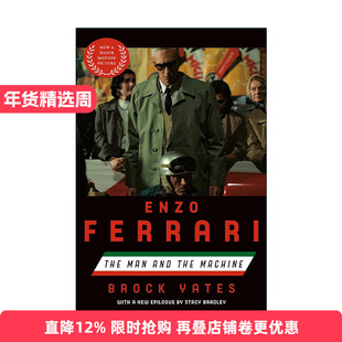 英文原版 Enzo Ferrari Movie Tie-in Edition 法拉利 电影版 男人与机器 Brock Yates 英文版 进口英语原版书籍