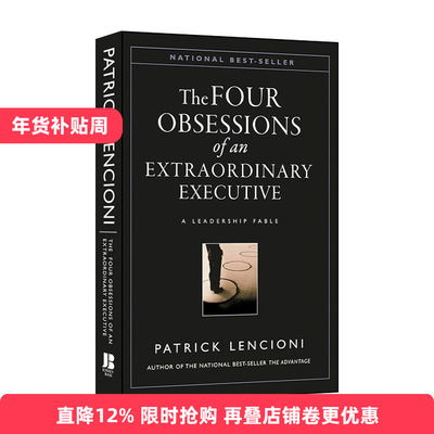 英文原版 The Four Obsessions of an Extraordinary Executive CEO的四大迷思 健康组织应遵循的原则 精装 进口英语原版书籍
