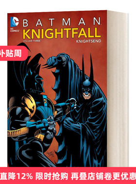 英文原版 Batman Knightfall Vol 3 KnightsEnd 蝙蝠侠骑士陨落第三部 DC漫画 英文版 进口英语原版书籍