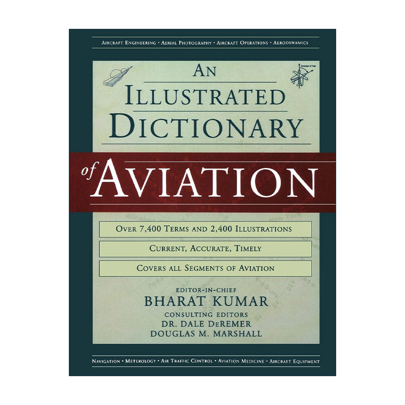 英文原版 An Illustrated Dictionary of Aviation 航空图解英语词典 精装 航空专业词汇大百科 英文版 进口英语原版书籍
