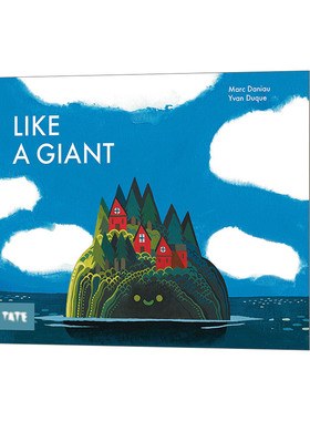 Like a Giant 像巨人一样 Yvan Duque插画 精装绘本 精装进口原版英文书籍