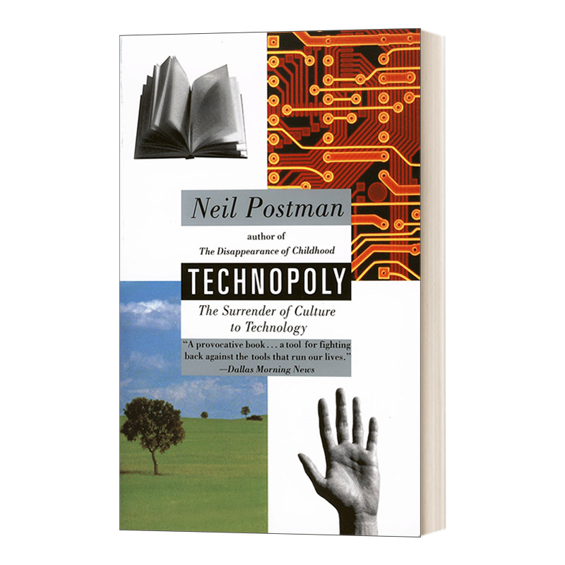 Technopoly 技术垄断 文化向技术投降进口原版英文书籍