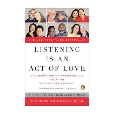 英文原版 Listening Is an Act of Love 倾听是一种爱的行为 StoryCorps故事集 传记 Dave Isay英文版 进口英语原版书籍