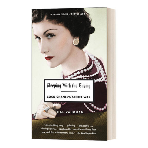 英文原版 Sleeping with the Enemy Coco Chanel's Secret War 与敌人共眠 可可·香奈儿的秘密战争 英文版 进口英语原版书籍