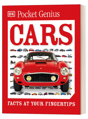 英文原版 Pocket Genius Cars Facts at Your Fingertips DK百科知识口袋书 口袋天才系列 汽车 英文版 进口英语原版书籍