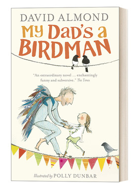 英文原版 My Dad's a Birdman 爸爸会飞 亲人离世情绪面对 英文版 进口英语原版书籍