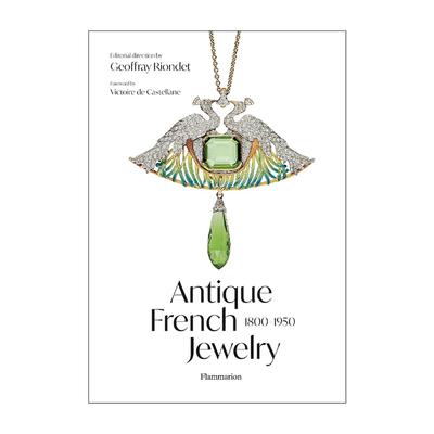 英文原版 Antique French Jewelry 1800-1950 法国古董珠宝精装 英文版 进口英语原版书籍