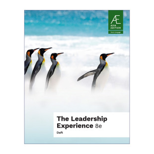 进口原版 Leadership 第8版 领导力经验 英文书籍 Experience