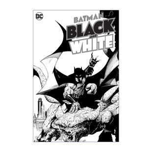 Black White DC漫画进口原版 Batman and 黑与白 英文书籍 蝙蝠侠